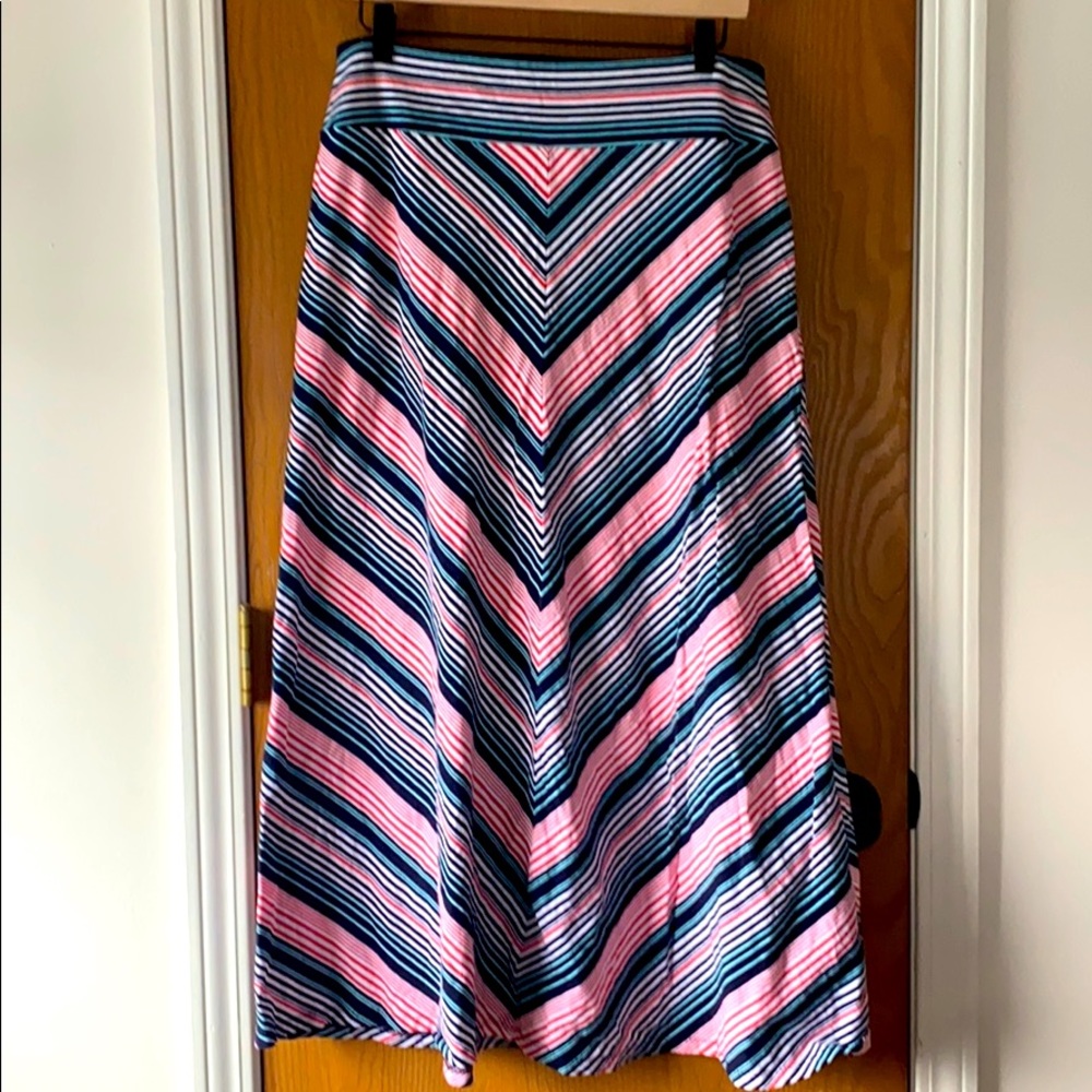 Talbots Striped Skirt